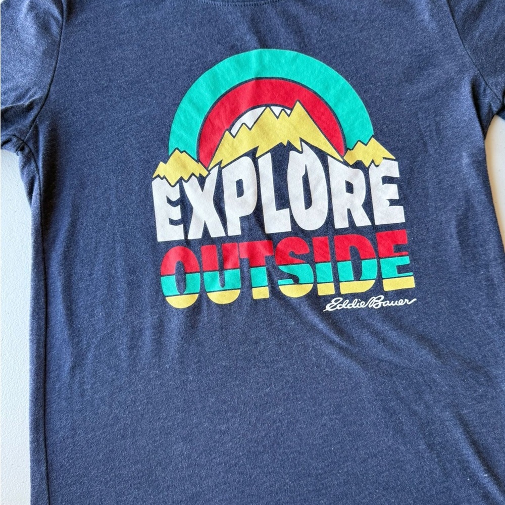 Eddie Bauer Kids Adventure Tee - Navy
